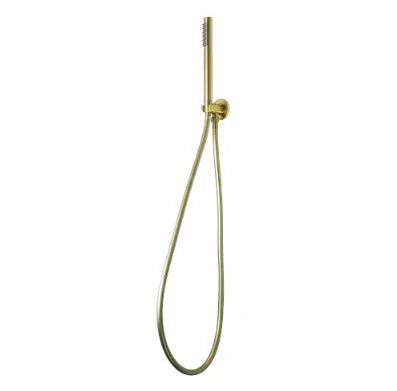 Millennium Cioso Hand Shower on Hook, Modern Brass