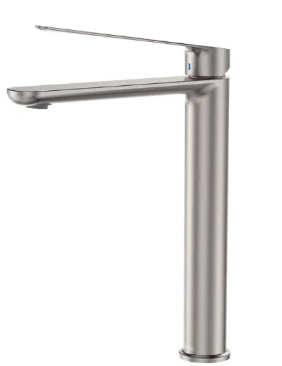 Fienza Empire Care Tall Basin Mixer, Brushed Nickel