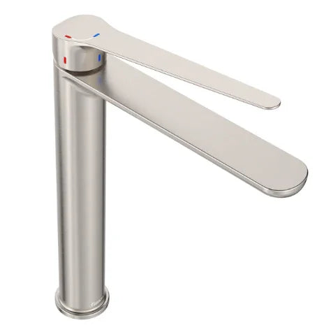 Fienza Empire Care Tall Basin Mixer, Brushed Nickel