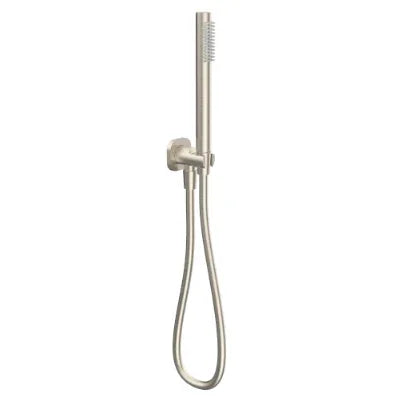 Millennium Cioso SQ Hand Shower on Hook, Brushed Nickel