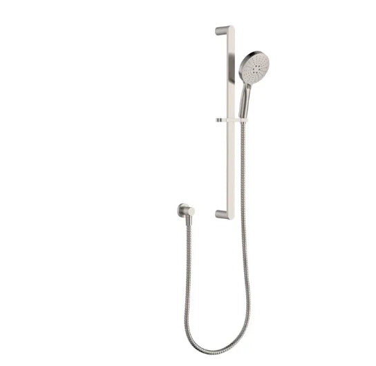 Fienza Empire Slim Rail Shower, Brushed Nickel