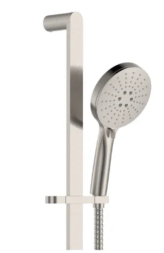 Fienza Empire Slim Rail Shower, Brushed Nickel