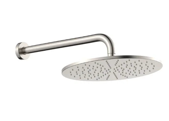 Fienza Empire Slim Shower Arm Set, Brushed Nickel