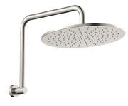 Fienza Empire Slim Gooseneck Shower Arm Set, Brushed Nickel