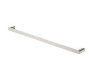 Fienza Empire Slim Single Towel Rail, 800mm, Brushed Nickel