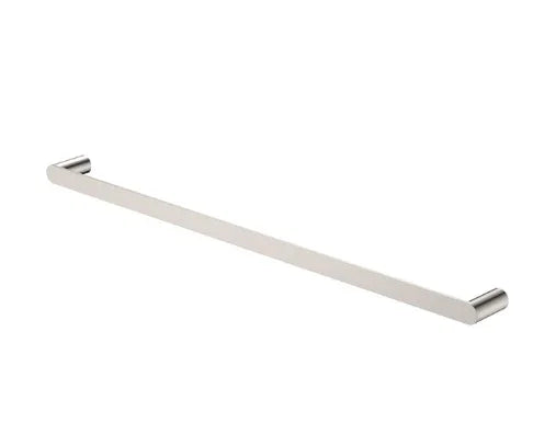 Fienza Empire Slim Single Towel Rail, 800mm, Brushed Nickel