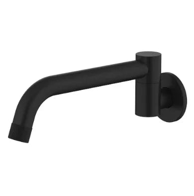 Millennium Cioso Swivel Knurled Bath Spout, Matte Black