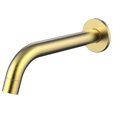 Millennium Cioso 200mm Basin/Bath Spout, Modern Brass