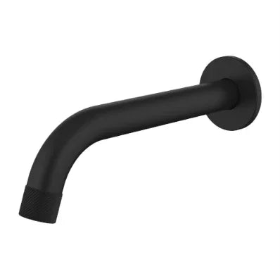 Millennium Cioso Knurled Basin/Bath Spout, Matte Black
