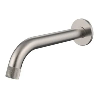Millennium Cioso Knurled Basin/Bath Spout, Brushed Nickel