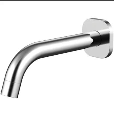 Millennium Cioso SQ 200 mm Basin/Bath Spout, Chrome