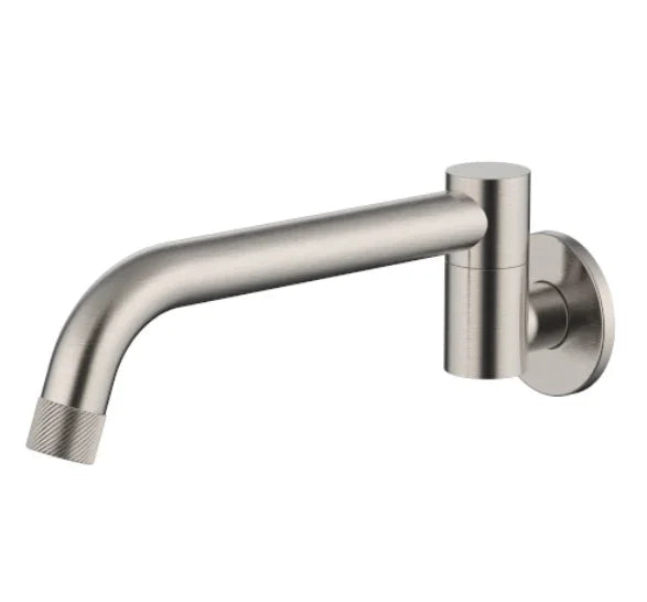 Millennium Cioso Swivel Knurled Bath Spout, Brushed Nickel