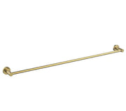 Millennium Cioso 800mm Single Towel Rail, Modern Brass