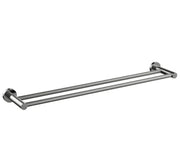 Millennium Cioso 600mm Double Towel Rail, Brushed Nickel