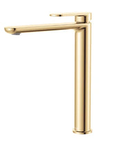 Fienza Empire Slim Cold Start Tall Basin Mixer, Urban Brass