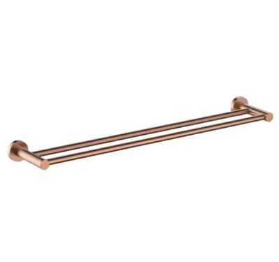 Millennium Cioso 600 mm Double Towel Rail, Rosa
