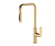 Fienza Empire Slim Pull-Out Sink Mixer, Urban Brass