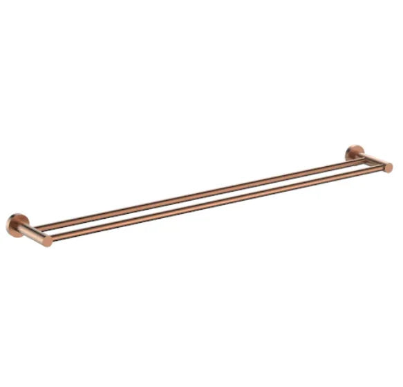 Millennium Cioso 800mm Double Towel Rail, Rosa