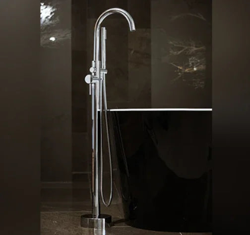 Millennium Cioso Bath Filler W/HandShower, Chrome