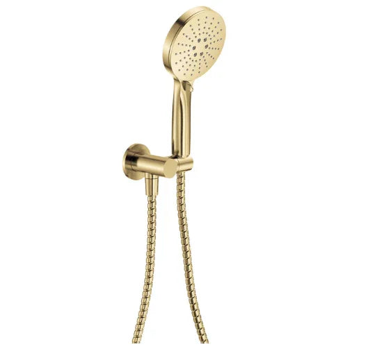 Fienza Empire Slim Hand Shower, Round Plate, Urban Brass