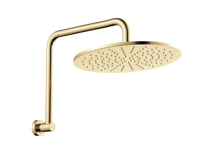 Fienza Empire Slim Gooseneck Shower Arm Set, Urban Brass