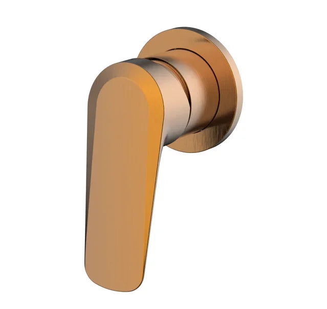 Millennium Glama Shower Mixer Trim Kit Solid Plates, Rosa
