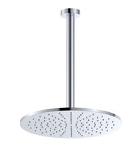 Fienza Empire Slim Ceiling Shower 300mm Head, 350mm Drop, Chrome