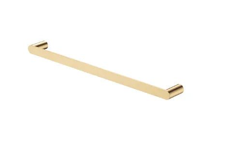 Fienza Empire Slim Single Towel Rail, 600mm, Urban Brass