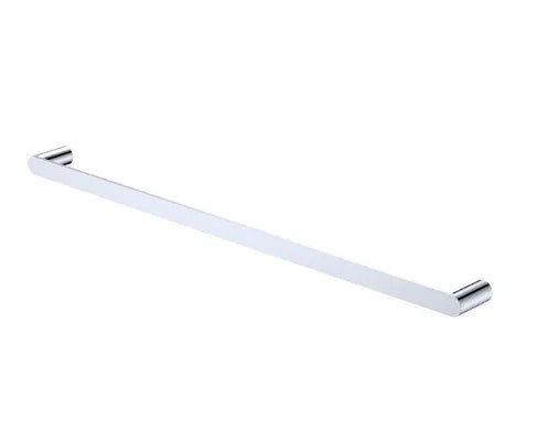 Fienza Empire Slim Single Towel Rail, 800mm, Chrome