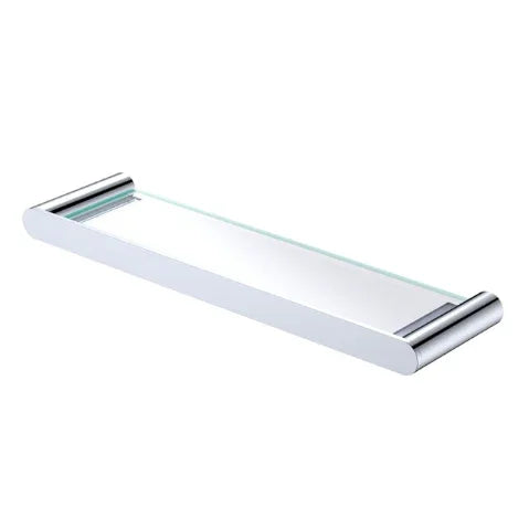 Fienza Empire Slim Glass Shelf, Chrome