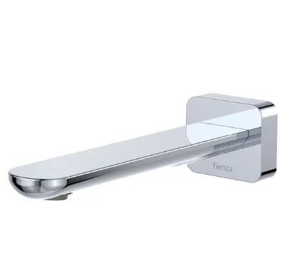 Fienza Empire Slim Basin/Bath Outlet, Square Plate, 180mm, Chrome