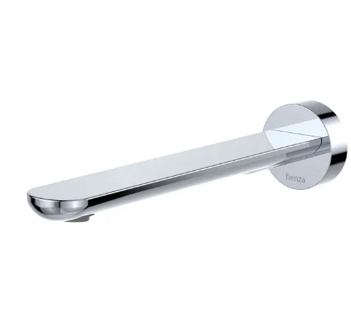 Fienza Empire Slim Basin/Bath Outlet, Round Plate, 220mm, Chrome