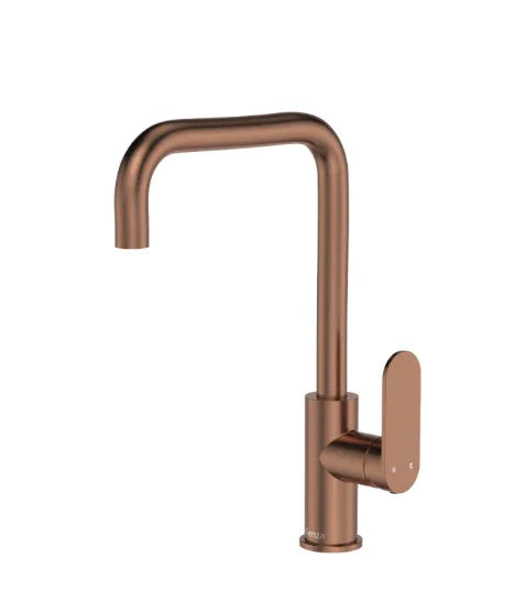 Fienza Empire Slim Sink Mixer, Brushed Copper