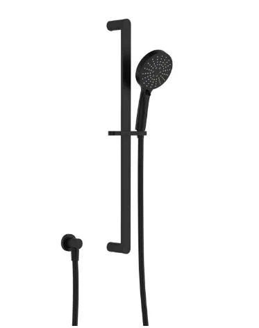 Fienza Empire Slim Rail Shower, Matte Black