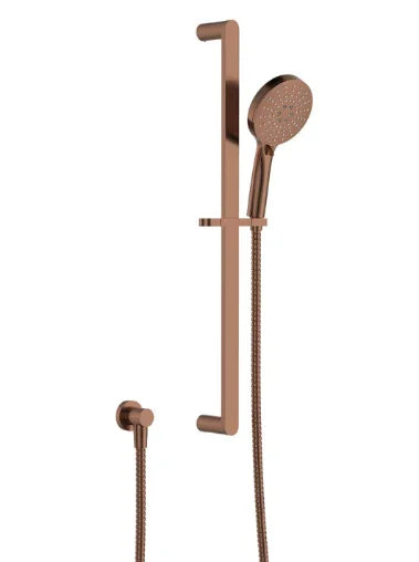 Fienza Empire Slim Rail Shower, Brushed Copper