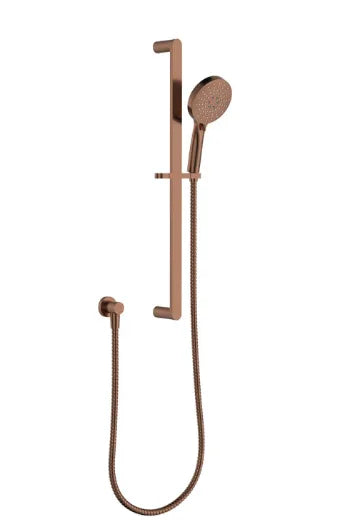 Fienza Empire Slim Rail Shower, Brushed Copper