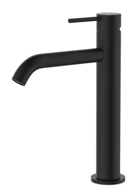 Fienza Kaya Medium Basin Mixer, Matte Black