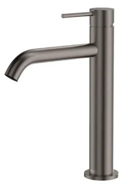 Fienza Kaya Medium Basin Mixer, Gun Metal