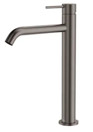 Fienza Kaya Tall Basin Mixer, Gun Metal
