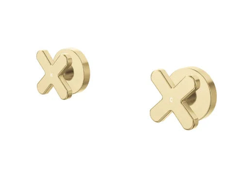 Fienza Kaya Cross Wall Taps, Urban Brass