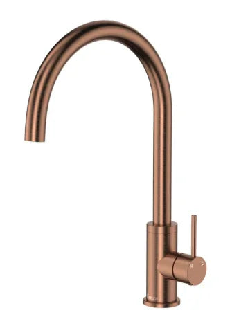 Fienza Kaya Sink Mixer, Brushed Copper
