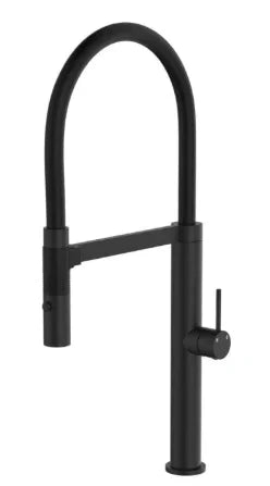 Fienza Kaya Pull Down Sink Mixer, Matte Black