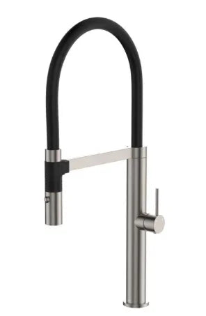 Fienza Kaya Pull Down Sink Mixer, Brushed Nickel