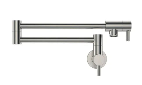 Fienza Kaya Pot Filler, Brushed Nickel