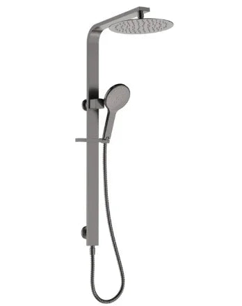 Fienza Kaya Deluxe Twin Shower, Gun Metal