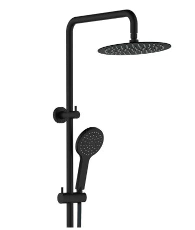 Fienza Kaya Twin Shower, Matte Black
