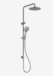 Nero Round Twin Shower Chrome