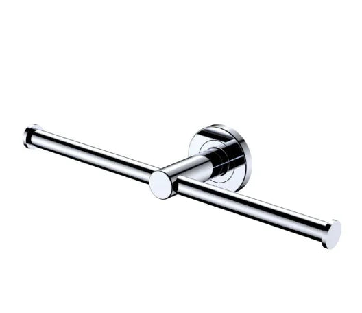 Fienza Kaya Double Toilet Roll Holder, Chrome
