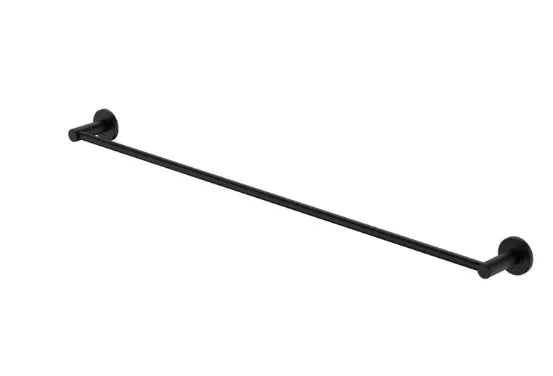 Fienza Kaya Single Towel Rail, 900mm, Matte Black