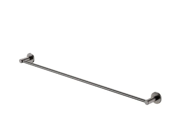 Fienza Kaya Single Towel Rail, 900mm, Gun Metal